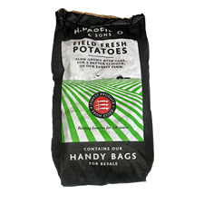 picture of 25kg Padfield potato bag with handy bag
